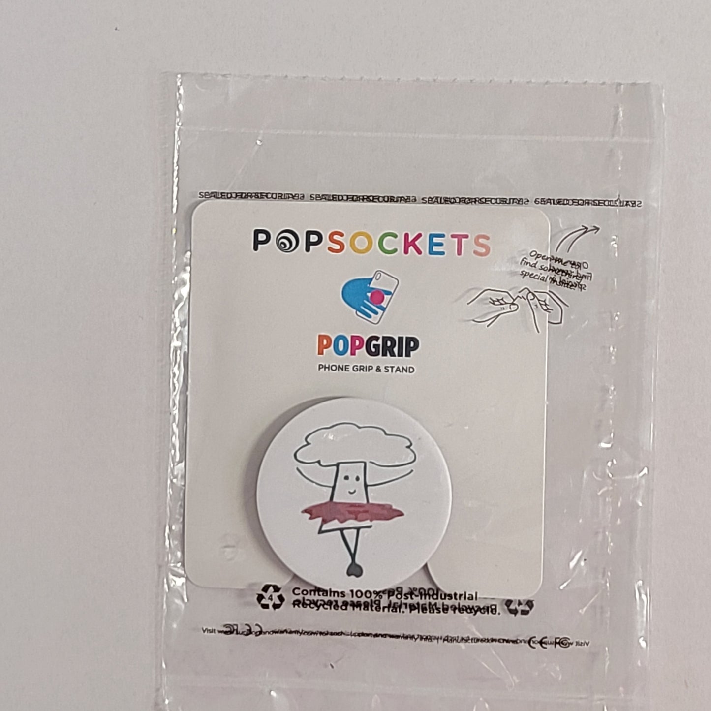 Broccoli Ballerina Popsocket